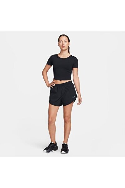 Nike One Fitted Dri-FIT Kısa Kollu Crop Kadın Tişört FN2804-010