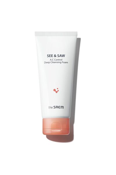 THE SAEM See & Saw A.C Control - Deep Cleansing Foam Facial Cleansing Foam fo...