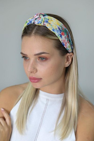 Modex Multicolor Pleated Vintage Crown