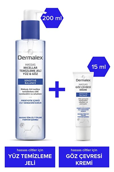 dermalex Sensitive Balance Hassas Ciltler Için Günlük Bakım Seti