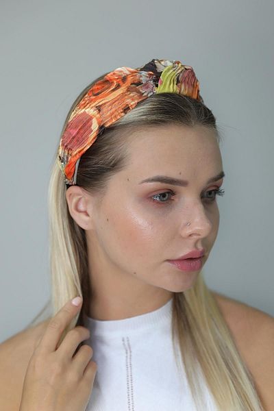 Modex Multicolor Pleated Vintage Crown