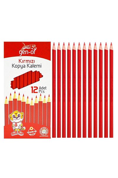 Gen-Of 144 Pieces Round Red Copy Pen