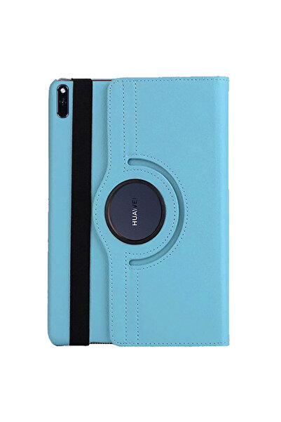 Smart Tech Huawei Matepad 10,4 Inç Döner Standlı Tabet Kılıfı Mavi