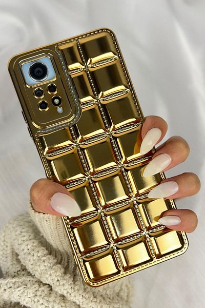 Vip Case ريدمي نوت 11 برو ونوت 12 برو | 4G |   متوافق مع الخياطة المنقوشة ومفصلة بنمط الماس اللامع VIVID