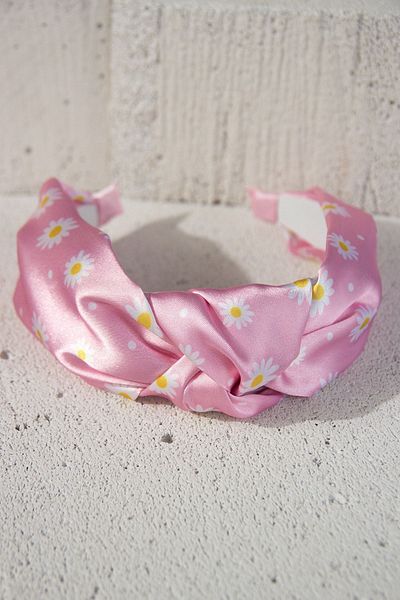 Modex Pink Daisy Patterned Crown