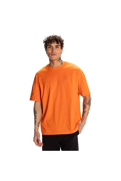 Kappa Tricou pentru bărbați Authentic Fabrızıo 351r86w-xr8 Portocaliu