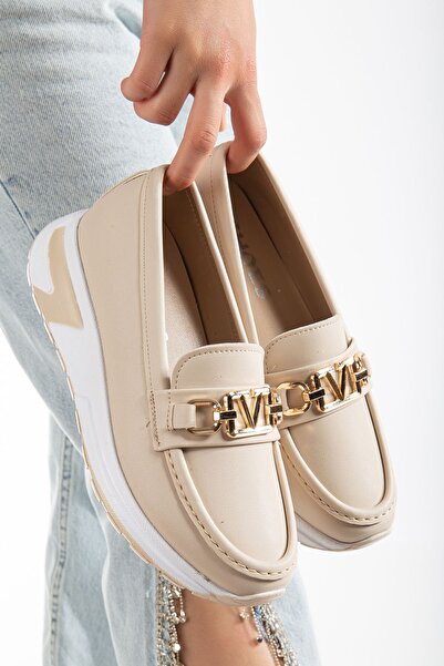 FRAPAN SOULYE Özel Günlük Casual Spor Kadın Babet Ayakkabı