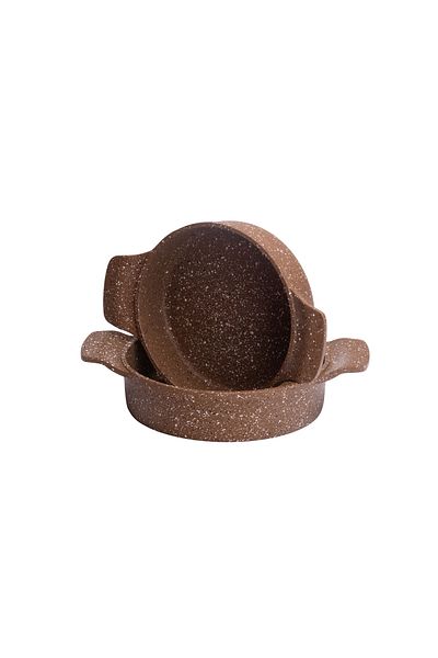 Cem 16cm and 18cm Deep Cast Iron Sahan Set