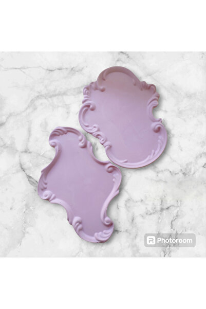 stone powder decorative Asymmetric Lace Patterned Double Concrete Decorative ...