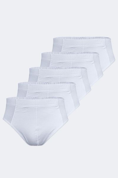 Malabadi White Modal Slip Ανδρικό Σλιπ Σετ 5 τεμαχίων - 5m053