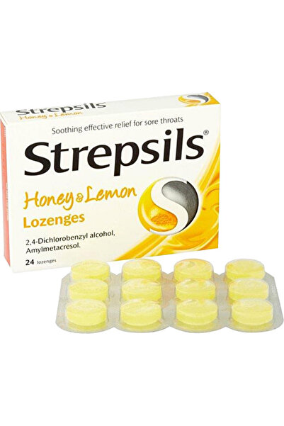 STREPSİLS Strepsils Bal & Limon 24 Pastil