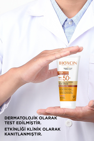 Bioxcin Sun Care Very High Protection Sun Cream for Blemish Prone Skin 50 Spf 150 Ml- Large B