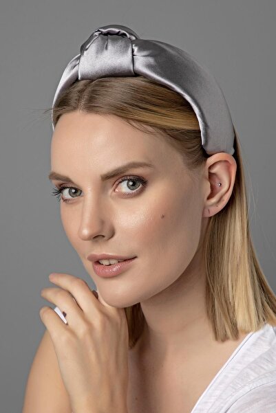 Modex Gray Satin Knot Crown