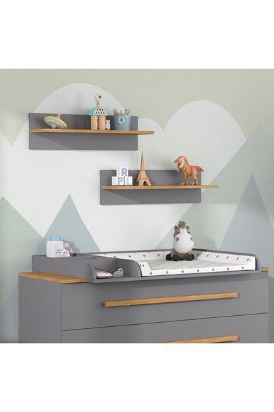 Egecan Mobilya Wall Shelf Flying Wall Shelf Bookcase Organizer Shelf Bohemian Wall Shelf Nordic Wall Shelf 1Pcs