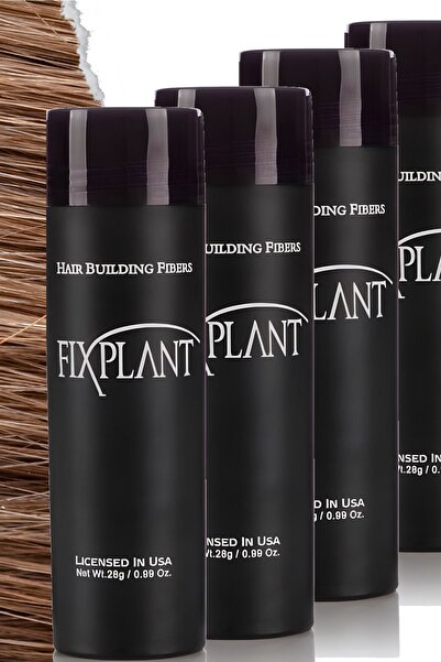 FIXPLANT Saç Dolgunlaştırıcı 4 Şişe Topik 112 Gr. | Seyrek Saçlar Için Saç To...