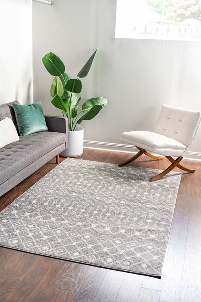 Angorahome Heka Makine Halısı Ahh1006 Gri