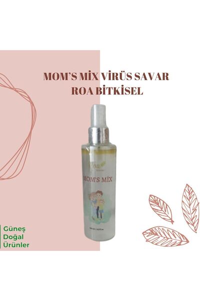 Roa Bitkisel Mom's Mix Doğal İçerikli Virüs Savar Çocuklar İçin Sprey 200 ML