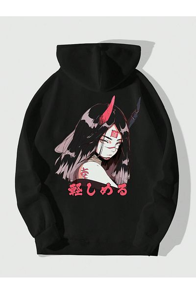 Mella&Co Oversize Black Sweatshirt