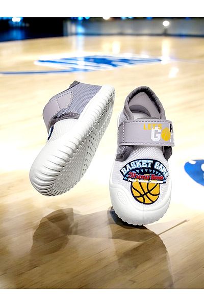 GEZER Παιδικό παπούτσι με θέμα Basket Game - Velcro Daily Sole