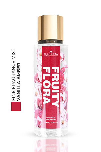 Frannita Fruity Flora Parfümlü Kadın Vücut Spreyi Vücut Kokusu Vücut Misti Bo...