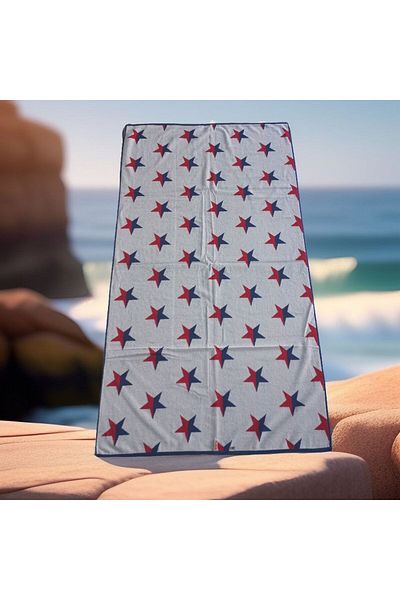 Özdilek STARS 100x180 Velvet Beach Towel