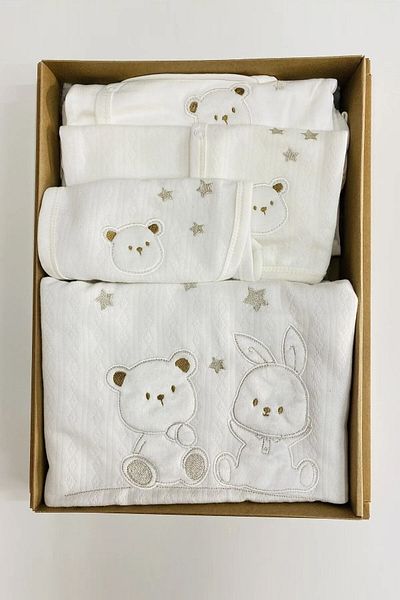 Bebitof 10036ModelBaby Girl and Boy Set - Hospital Exit Set 10 Pieces