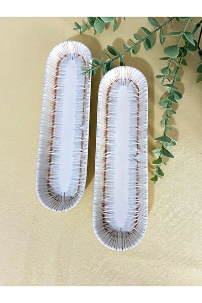 VENÜS HOME DECORATION Blue Eyes 2 Adet Zeytinlik Sunum Tabağı