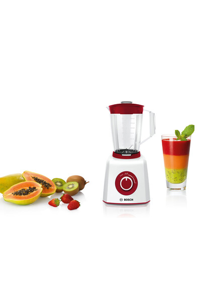 Bosch Blender MightyMixx 1.5 Lit 450 W White,-MMB12P4RGB 1 Year Manufacturer Warranty