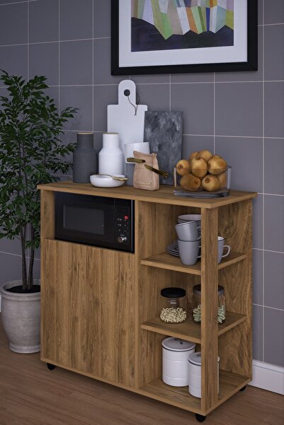 moka park avm Bozlale Çok Amaçlı Dolap Mikrodalga Fırın Dolap Kahve Dolabı