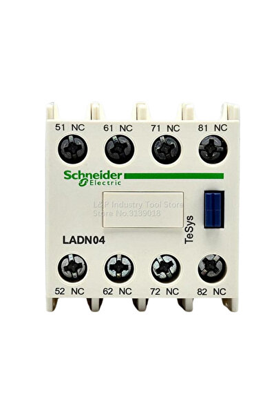 SCHNEIDER LADN04 Dört Kutuplu Yardımcı Kontak Bloğu