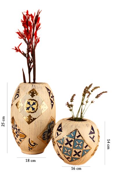 Hmydesign Vaste Set of 2 Colorful Vases