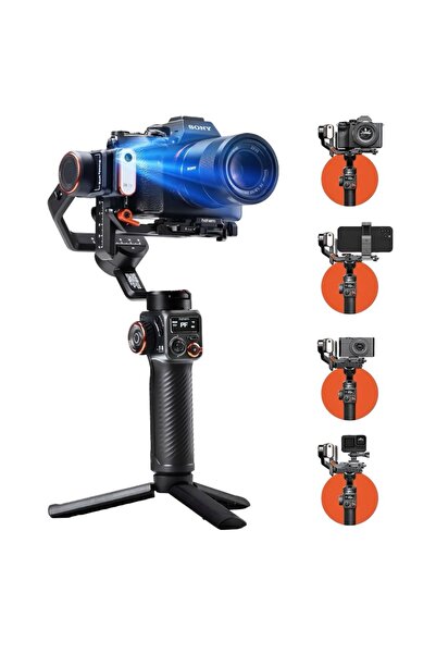 Hohem İsteady Mt2 Kit Yapay Zeka Takip Sensörlü Aynasız Kameralar Için 4in1 S...