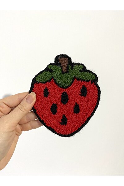 TALKING DREAMS قاعدة أكواب بنمط الفراولة 1 قطعة