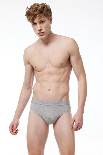 Malabadi Men's Gray Modal Slip Panties Set of 5 - 5m080