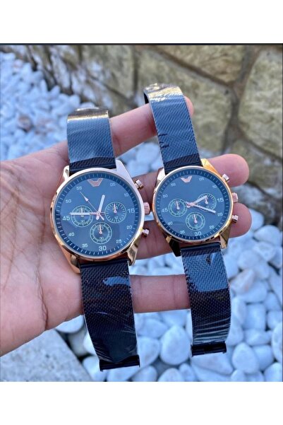 tasarım harikaları Sevgili Çift Kol Saati Hasır Kordon