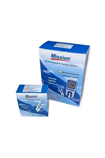 Mission Hemoglobin Cihazı Stribi 50'lik Seti