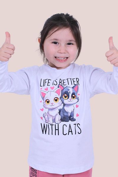 FYK COLLECTİON Hanorac de bază pentru fată