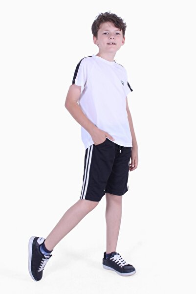 FYK COLLECTİON Striped Summer Suit for Boy