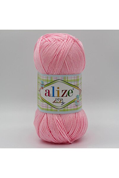 Alize Diva Baby El Örgü İpliği - 185 Pembe -