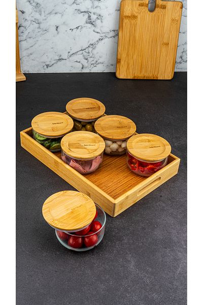 Bambum Duo 13 Piece Glass Breakfast Set