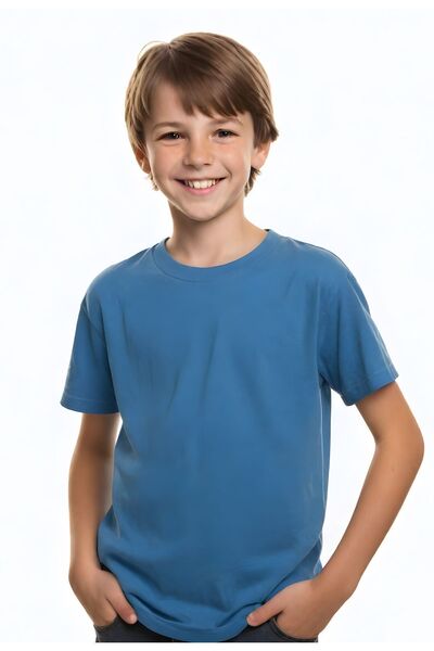 FYK COLLECTİON Tricou cu mânecă scurtă unisex pentru copii