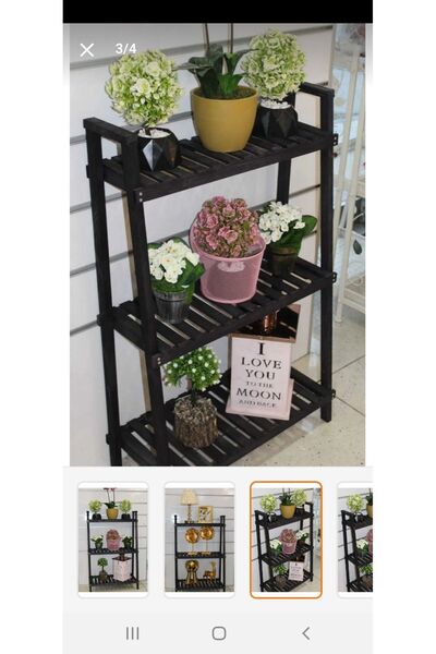 MarangozDede Saksılık Çiçeklik Organizer Düzenleyici