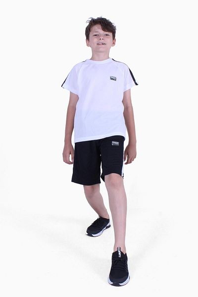 FYK COLLECTİON بدلة صيفية مخططة للأولاد