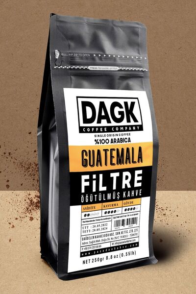 Dagk Filtre Kahve Guatemala 250gr Öğütülmüş