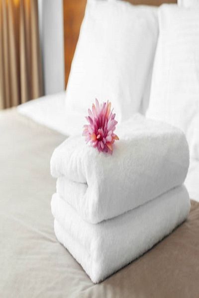 Tekstil Home Hotel Type Cotton White Bath Towel 70x140 Size 450gr