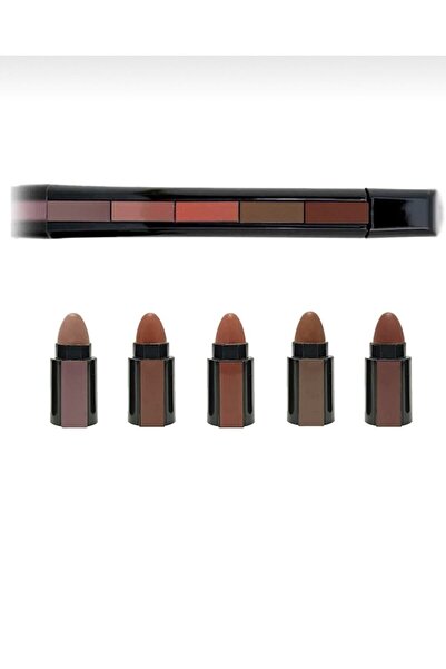 Shenoza 5 Katlı Matruşka Ruj Seti—nude