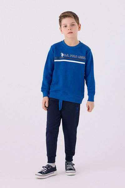 U.S. Polo Assn. Σετ για αγόρια New Horizons - Αδειοδοτημένο κάτω και επάνω σετ