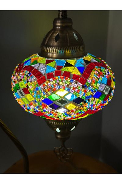 CYL Mosaic Patterned Authentic Lampshade Table Lamp
