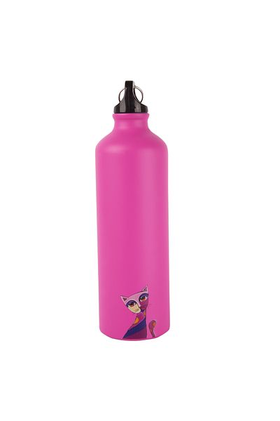 Biggdesign Owl And City Aluminium Wasserflasche, 750 ml