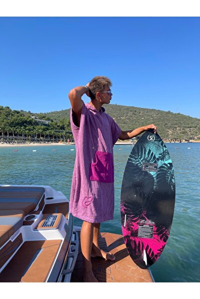 SOLENROSA Πετσέτα Poncho Πετσέτα παραλίας